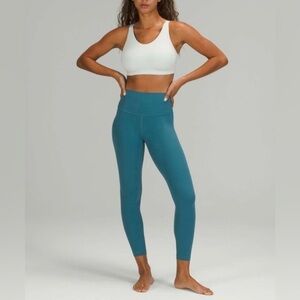 NWT Lululemon Align High-Rise Pant with Pockets 25" Capture Blue - Size 20